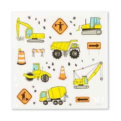 Under Construction Sticker Sheet Set - 4 Pack S1091 - Pretty Day