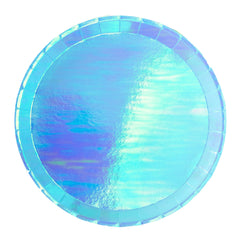 Posh Bubble Mint Round Plates - Small - 8 Pk. S9075 - Pretty Day