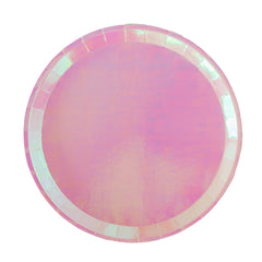 Posh Just Peachy Round Plates -  8 Pk Large S7005 - Pretty Day