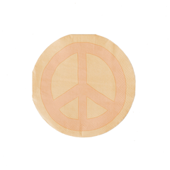 Peace & Love Cocktail Napkins - 20 Pk S3116 - Pretty Day