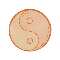 Peace & Love Yin & Yang Large Napkins - 16 Pk S4116 - Pretty Day