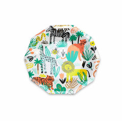 Into the Wild Safari Small Plates - 8 Pk. S7128 - Pretty Day