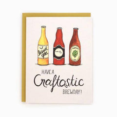 Craftastic Brewday Greeting Card - Pretty Day