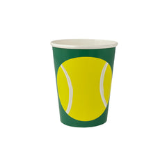 Sports Tennis Party Cups- 8pk S1216 - Pretty Day