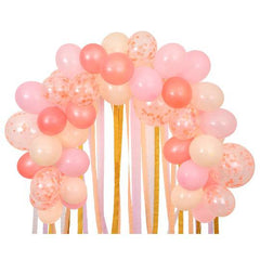Pink Balloon & Streamer Garland Kit S9367 - Pretty Day