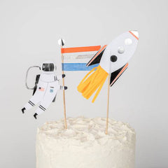Space Cake Toppers 2pk S9312 - Pretty Day