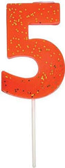 Red Number 5 Candle  S3081 - Pretty Day