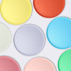 Small Bright Mix Compostable Plates 8pk S515152 - Pretty Day