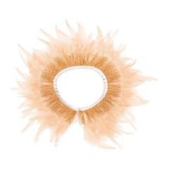 Peach Feather Dress Up Capelet Collar S5100 - Pretty Day