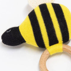 Meri Meri - Bumblebee Baby Rattle S4110 - Pretty Day