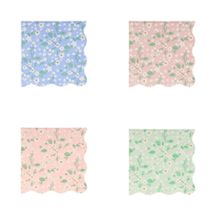 Meri Meri Ditsy Floral Paper Party Napkin - Large  S1200 - Pretty Day