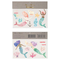 Mermaid Temporary Tattoo Set S3092 - Pretty Day