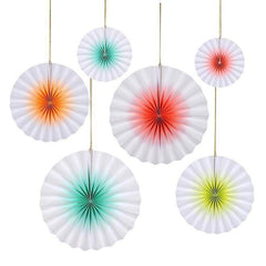 Neon Ombre Pinwheel Backdrop S2025 - Pretty Day