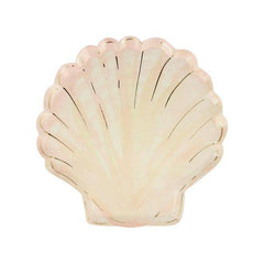 Mermaid Party Shell Plates - Small- 8 pack  S1026 - Pretty Day