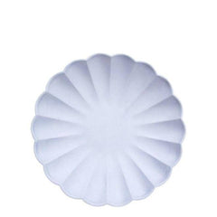 Simply Eco Friendly Party Light Blue Plates - Small - 8 pack S0082 - Pretty Day