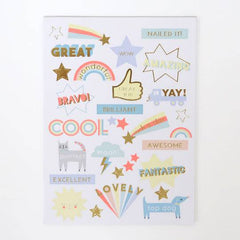 Fun Reward Sticker Sheets - Set of 10 S3090 - Pretty Day