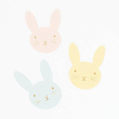 Pastel Easter Bunny Stickers - 50  S4133 - Pretty Day