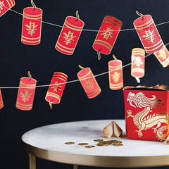 Lunar New Year Firecracker Banner 6ft S3085 - Pretty Day