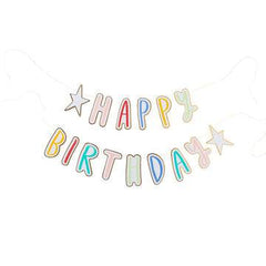 Oui Party Birthday HAPPY  BIRTHDAY Banner S9043 - Pretty Day