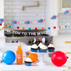 Rocket Mini Banner Set S2125 - Pretty Day