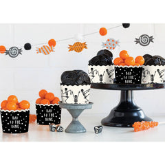 Halloween Dancing Skeleton Food Cups (50 pcs) M0053 - Pretty Day