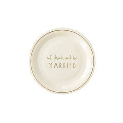 Be Married Paper Plate-Large (8ct) S1066 - Pretty Day