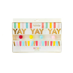 Hip Hip Hooray Mini Banner Set S8084 - Pretty Day