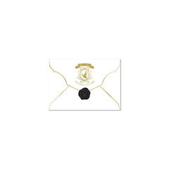 White Envelope Shaped Paper Napkins - 18 Pack S5123 - Pretty Day