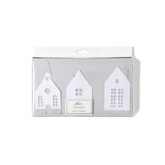Winter White House Garland - 6ft S0031 S0032 - Pretty Day