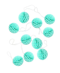 2" Mint Honeycomb Mini Balls - 10 Pack S1118 - Pretty Day