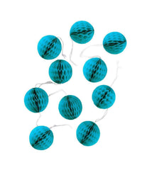 2" Teal Honeycomb Mini Balls - 10 Pack S1159 - Pretty Day