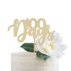 100 Days Cake Topper - Pretty Day