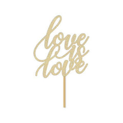Love is Love Cake Topper - Pretty Day