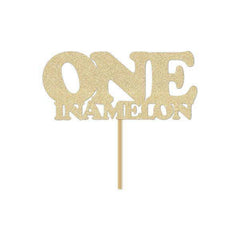 One in a Melon Cake Topper - Pretty Day