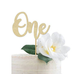 One  Script Cake Topper - Pretty Day