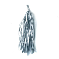 DIY Tassel 3 Pack- Matte Silver - Pretty Day