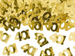 40th Birthday Party Confetti S1106 - Pretty Day