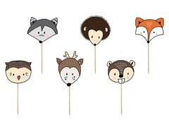 Woodland Critters Cupcake Kit- 6pk  S0163 - Pretty Day