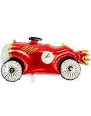 Red Race Car Jumbo Foil Balloon S2106 - Pretty Day