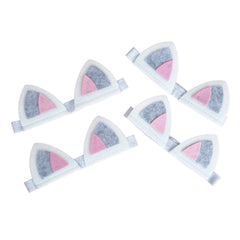 Cat Ears Felt Headband (Set of 4) S1193 - Pretty Day
