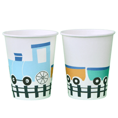 Steam Train Cups (Set of 8) S5204 - Pretty Day