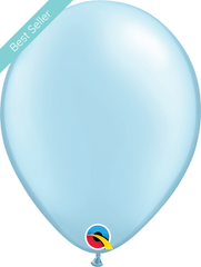 11" Pearl Light Blue Latex Balloon B049 - Pretty Day