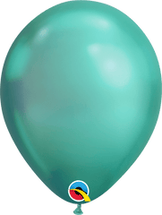 7" Chrome Green Latex Balloon BM043 - Pretty Day