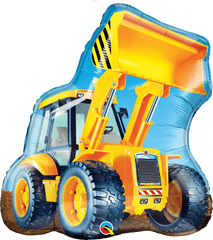 Construction Truck Party Jumbo Balloon S2128 - Pretty Day