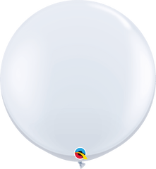 36" White Balloon B077 - Pretty Day