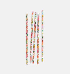 Garden Party Paper Straws 25 Pack S1183 - Pretty Day