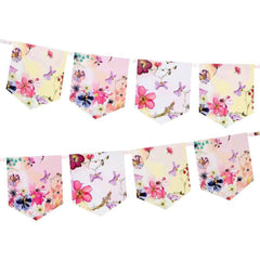 Floral Pennant Garland S0005 - Pretty Day