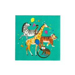 Safari Animal Napkins - 20 Pack S3031 - Pretty Day