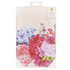 Truly Scrumptious Floral Paper Table Cover S5076 - Pretty Day